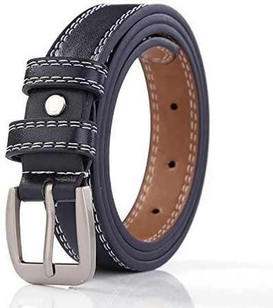 women leather belt for pants dress jeans waist belt with brushed alloy buckle, Black;brown
women leather belt for pants dress jeans waist belt with brushed alloy buckle, Black;brown