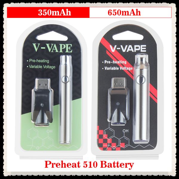 Разогрев VV Батарея 350 650 мАч Блистерные комплекты O Pen Bud Touch Аккумулятор Vape переменного напряжения с зарядным устройством USB
Разогрев VV Батарея 350 650 мАч Блистерные комплекты O Pen Bud Touch Аккумулятор Vape переменного напряжения с зарядным устройством USB