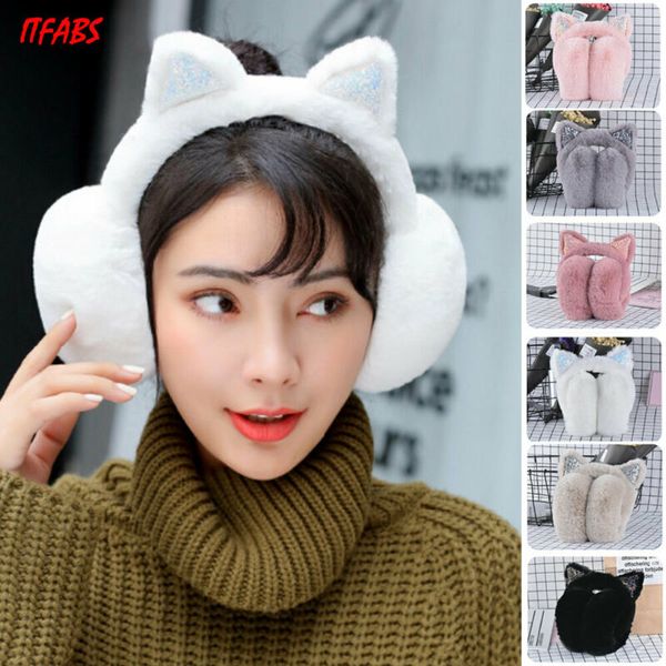 brand new women girl kawaii plush cat earmuffs fur winter warm women ear protect cute faux soft fluffy earcap, Blue;gray
brand new women girl kawaii plush cat earmuffs fur winter warm women ear protect cute faux soft fluffy earcap, Blue;gray