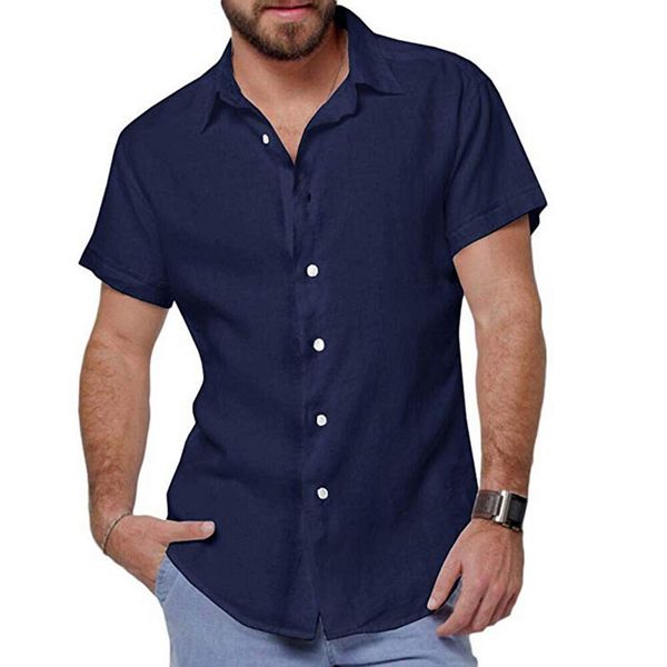 2019 summer classic men shirt solid casual short sleeve hombre solid simple linen shirts vintage slim harajuku shirt, White;black
2019 summer classic men shirt solid casual short sleeve hombre solid simple linen shirts vintage slim harajuku shirt, White;black
