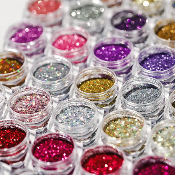 6pcs/set holographic laser powder nail glitter gorgeous glitter powders 6 colors manicure nail art decoration-in, Silver;gold
6pcs/set holographic laser powder nail glitter gorgeous glitter powders 6 colors manicure nail art decoration-in, Silver;gold