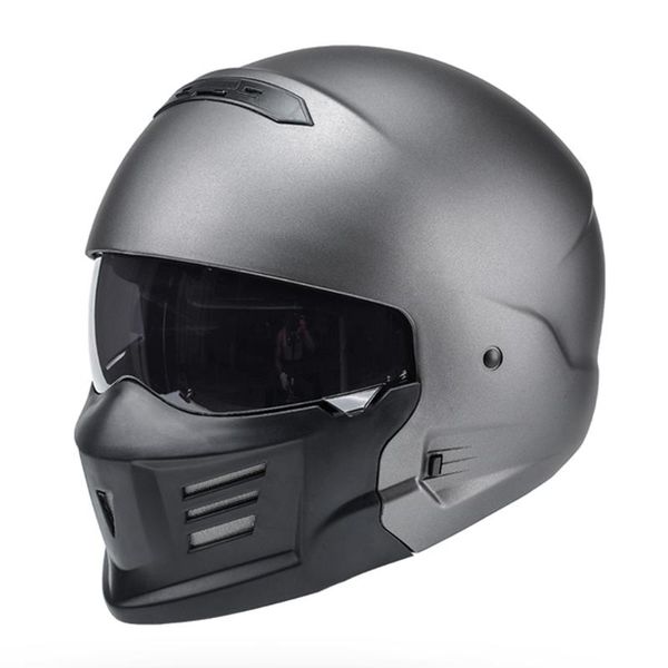 retro motorcycle helmet locomotive personality combination motocross motorbike riding full face helmet composite half
retro motorcycle helmet locomotive personality combination motocross motorbike riding full face helmet composite half