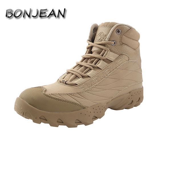 

tactical mens boots special force leather waterproof desert combat ankle boot army work shoes wanderschuhe botas