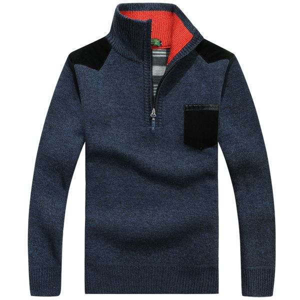 winter men warm thick sweater 1/5 zip fleece pullover jacket velvet cashmere sweaters man vogueknitwear clothing, White;black
winter men warm thick sweater 1/5 zip fleece pullover jacket velvet cashmere sweaters man vogueknitwear clothing, White;black