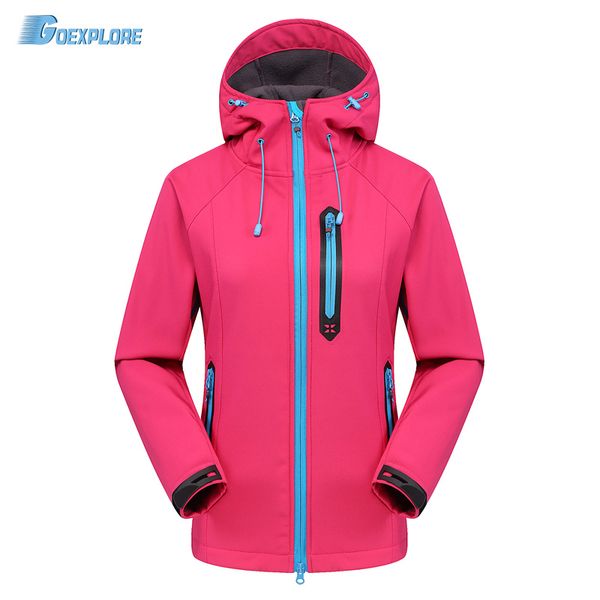 goexplore women's softshell jacket windser waterproof hiking jackets outdoor thick warm coats trekking camping fleece jacket, Blue;black
goexplore women's softshell jacket windser waterproof hiking jackets outdoor thick warm coats trekking camping fleece jacket, Blue;black