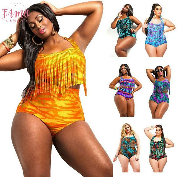 2020 new large plus size print tassel xxxl swimwear women swimsuit triangle bikinis high waist bikini set bathing suit, White;black
2020 new large plus size print tassel xxxl swimwear women swimsuit triangle bikinis high waist bikini set bathing suit, White;black