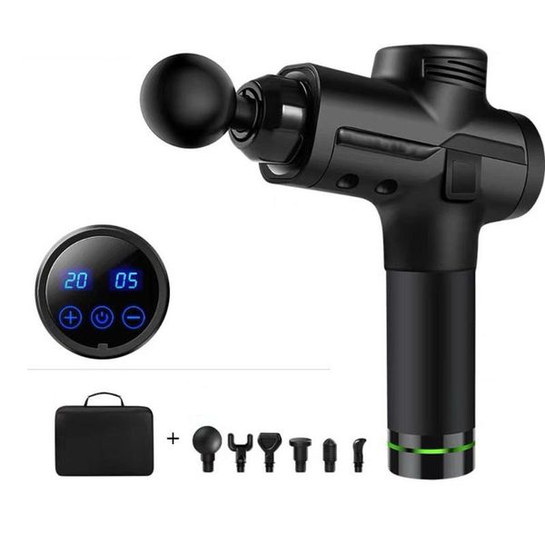 massage gun lcd display fascia gun relax muscle relaxer electric massage grab fascia stick mesangial muscle model instrument
massage gun lcd display fascia gun relax muscle relaxer electric massage grab fascia stick mesangial muscle model instrument