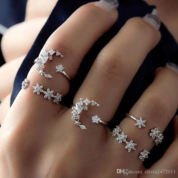 new boho style ring sets for women wedding band zircon crystal finger rings party gifts vintage silver 5pcs ring jewelry set
new boho style ring sets for women wedding band zircon crystal finger rings party gifts vintage silver 5pcs ring jewelry set