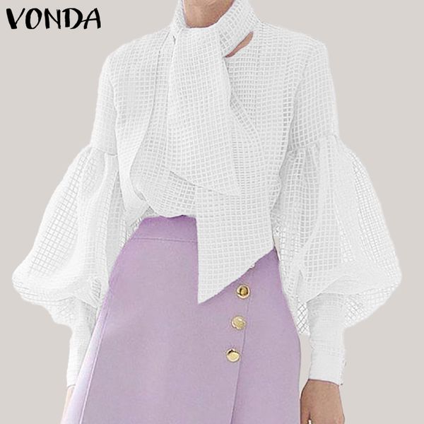 beach holiday party blouse lantern sleeve blusas vonda 2019 autumn summer women shirts female overalls casual solid tunic, White
beach holiday party blouse lantern sleeve blusas vonda 2019 autumn summer women shirts female overalls casual solid tunic, White