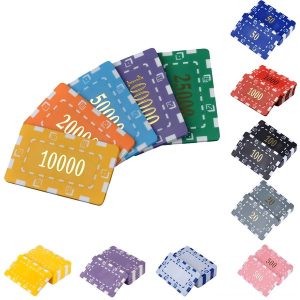 30pcsset rectangle square abs iron poker chipschip set for running wear athletic & outdoor apparel texas holdem board game accesso, Black;blue 
30pcsset rectangle square abs iron poker chipschip set for running wear athletic & outdoor apparel texas holdem board game accesso, Black;blue