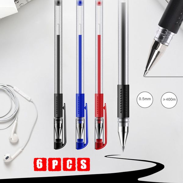 gel pens roller ball pen three colors study office stationery business school durable 6pcs signature 0.5 mm tip writing
gel pens roller ball pen three colors study office stationery business school durable 6pcs signature 0.5 mm tip writing