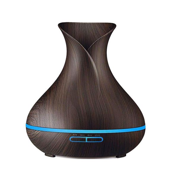 essential oil diffuser, 400ml wood grain cool mist humidifiers ultrasonic aromatherapy diffusers with 4 timer setting and high or low mist
essential oil diffuser, 400ml wood grain cool mist humidifiers ultrasonic aromatherapy diffusers with 4 timer setting and high or low mist