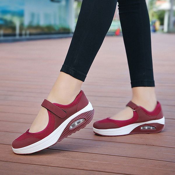 women comfort walking nurse shoes anti-slip breathable wedges sneaker for fitness 2019 fashion shoes woman sapato feminino, Black
women comfort walking nurse shoes anti-slip breathable wedges sneaker for fitness 2019 fashion shoes woman sapato feminino, Black