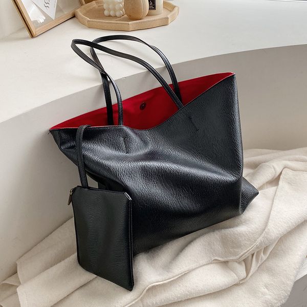 women handbag 2019 new designer vintage thread solid tote bag large capacity soft leather crossbody messenger bag
women handbag 2019 new designer vintage thread solid tote bag large capacity soft leather crossbody messenger bag