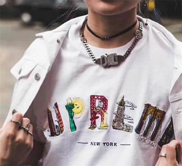 City Arc Tee Rainbow Printed Mens Tshirts Summer Fashion Embroidery Round Neck Short Sleeve Casual Mens Tops
City Arc Tee Rainbow Printed Mens Tshirts Summer Fashion Embroidery Round Neck Short Sleeve Casual Mens Tops