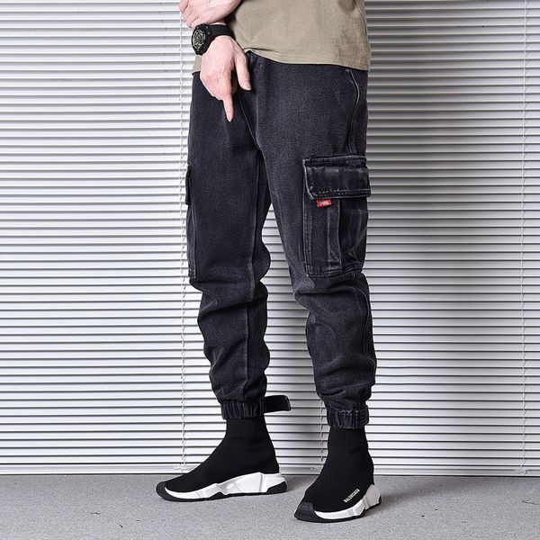 2020 японский street joggers черный цвет мода новые мужчины джинсы big карманы конструктор hip hop штанах, Blue
2020 японский street joggers черный цвет мода новые мужчины джинсы big карманы конструктор hip hop штанах, Blue