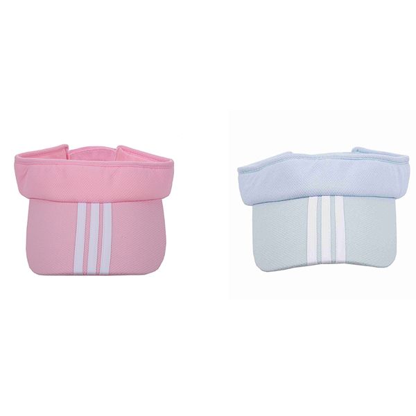 2 pcs sports tennis golf sun visor hat hats adjustable plain bright color men women, blue & pink
2 pcs sports tennis golf sun visor hat hats adjustable plain bright color men women, blue & pink