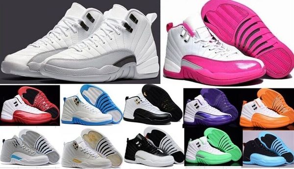 12s white gray gym cherry red flu game basketball shoes women men 12 taxi playoff french blue sneakers sports shoes 11
12s white gray gym cherry red flu game basketball shoes women men 12 taxi playoff french blue sneakers sports shoes 11