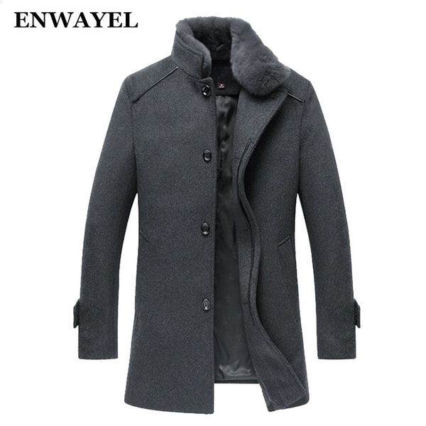 bettonal parka men jacket coat overcoats male wool blends outerwear fur collar long style autumn winter, Black
bettonal parka men jacket coat overcoats male wool blends outerwear fur collar long style autumn winter, Black