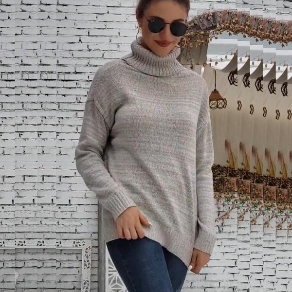 lguc.h 2019 turtelneck sweater women fashion knitted pullover loose jumper femme clothes spring autumn winter sweaters casual xl
lguc.h 2019 turtelneck sweater women fashion knitted pullover loose jumper femme clothes spring autumn winter sweaters casual xl