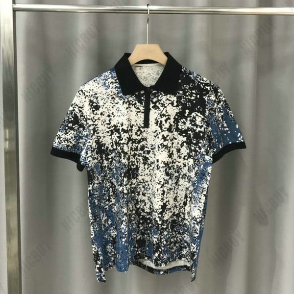 2020 summer europe designer luxury mens tshirt paris male point print turn-down collar polo t shirt casual t-shirt tee, White;black
2020 summer europe designer luxury mens tshirt paris male point print turn-down collar polo t shirt casual t-shirt tee, White;black