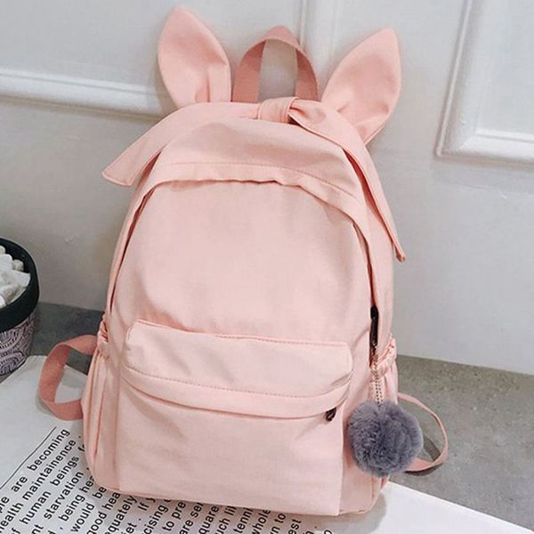 cute pink backpack women fashion lightweight nylon school bags for teenage girls beautiful bow decoration shoulder travel bags
cute pink backpack women fashion lightweight nylon school bags for teenage girls beautiful bow decoration shoulder travel bags