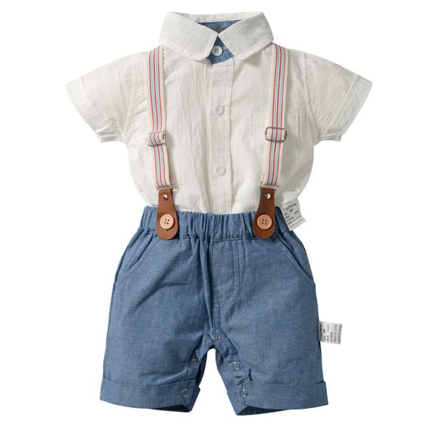 2pcs baby-boy формальные подтяжки outfit-set короткие рукава romper англия стиль комбинезон для малышей для новорожденных одежда для новорож, White
2pcs baby-boy формальные подтяжки outfit-set короткие рукава romper англия стиль комбинезон для малышей для новорожденных одежда для новорож, White