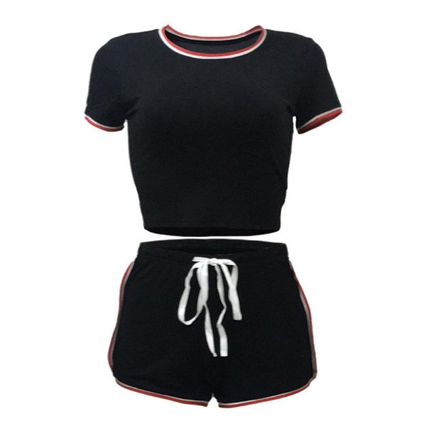 fashion women sports suit lady splits 2 piece casual suit set round neck and shorts for summer nov99, White
fashion women sports suit lady splits 2 piece casual suit set round neck and shorts for summer nov99, White