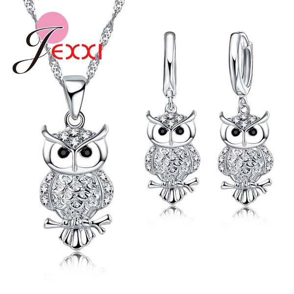 jemmin cartoon jewelry set for girls design fashion animal 925 sterling silver cz crystal earrings neckalce pendant set, Black
jemmin cartoon jewelry set for girls design fashion animal 925 sterling silver cz crystal earrings neckalce pendant set, Black