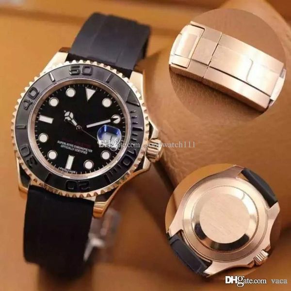 3a rubber rose gold watch yacht luxury master 40mm automatic movement mechanical men's stainless steel watch sport watch, Slivery;brown
3a rubber rose gold watch yacht luxury master 40mm automatic movement mechanical men's stainless steel watch sport watch, Slivery;brown