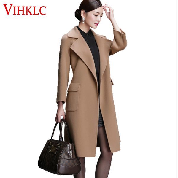 women's cashmere coat europe 2016 winter women woolen coat elegant cashmere big yards s-xxl g15, Black
women's cashmere coat europe 2016 winter women woolen coat elegant cashmere big yards s-xxl g15, Black