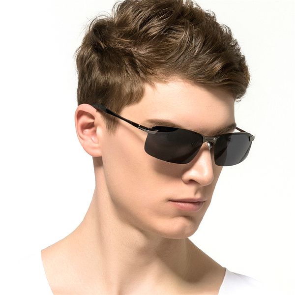 polarized sunglasses men driving men sunglasses night vision rimless uv400 goggles pchromic change color, White;black
polarized sunglasses men driving men sunglasses night vision rimless uv400 goggles pchromic change color, White;black