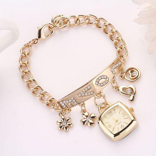 women's watches gold bracelet watch women watches rhinestone chain ladies watch clock reloj mujer montre femme, Slivery;brown
women's watches gold bracelet watch women watches rhinestone chain ladies watch clock reloj mujer montre femme, Slivery;brown