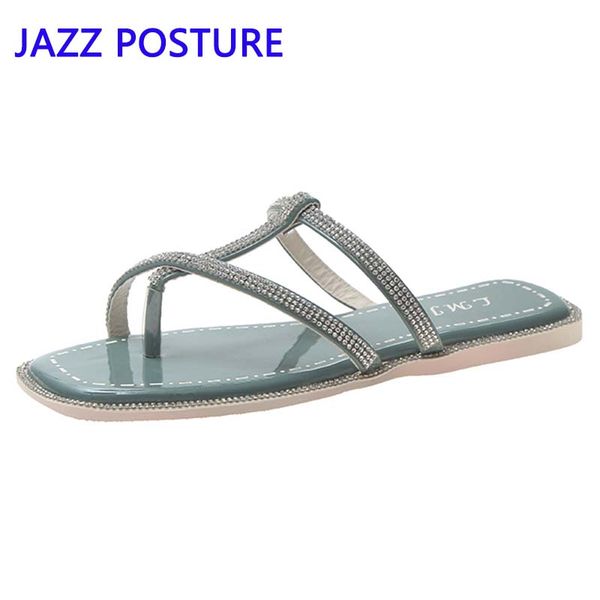 ladies fashion slippers crystal flat shoes for women's shoes outside bling summer beach slippers, open-toed diamond y885, Black
ladies fashion slippers crystal flat shoes for women's shoes outside bling summer beach slippers, open-toed diamond y885, Black
