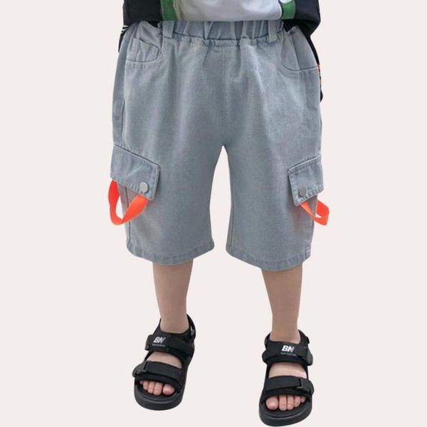 summer jeans for boys solid color short jeans kids boy elastic waist children's teenage clothes for boys 6 8 10 12 14, Blue
summer jeans for boys solid color short jeans kids boy elastic waist children's teenage clothes for boys 6 8 10 12 14, Blue