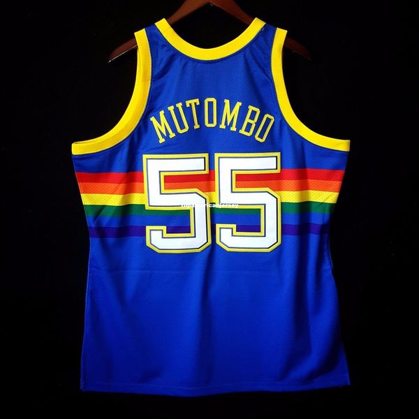 100% stitched mitchell & ness dikembe mutombo sewn jersey mens vest size xs-6xl stitched basketball jerseys ncaa, Gray
100% stitched mitchell & ness dikembe mutombo sewn jersey mens vest size xs-6xl stitched basketball jerseys ncaa, Gray