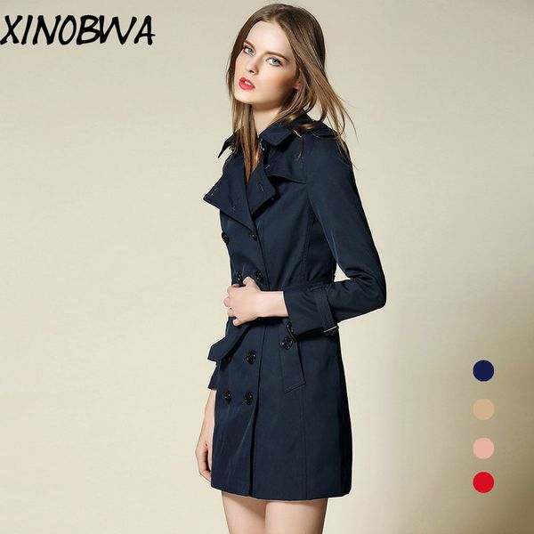 europe new women spring and autumn high fashion double breasted turn down collar long trench coat female elegant office outwear, Tan;black
europe new women spring and autumn high fashion double breasted turn down collar long trench coat female elegant office outwear, Tan;black