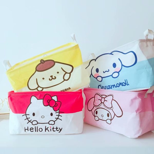 cartoon hello kitty my melody cinnamoroll pom pompurin girls cosmetic box make up bag clothing toy folding storage box basket
cartoon hello kitty my melody cinnamoroll pom pompurin girls cosmetic box make up bag clothing toy folding storage box basket