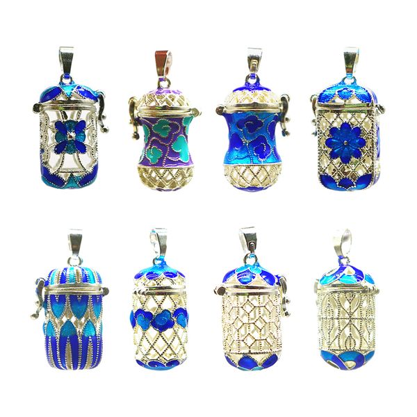 essential oil diffuser pendant perfume cage locket hollow out enamel bottle fashion pendant for necklace keyring, Silver
essential oil diffuser pendant perfume cage locket hollow out enamel bottle fashion pendant for necklace keyring, Silver