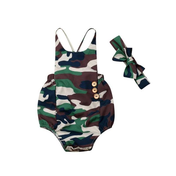 toddler baby girls summer camouflage sling romper headband outfits baby clothing, Blue
toddler baby girls summer camouflage sling romper headband outfits baby clothing, Blue
