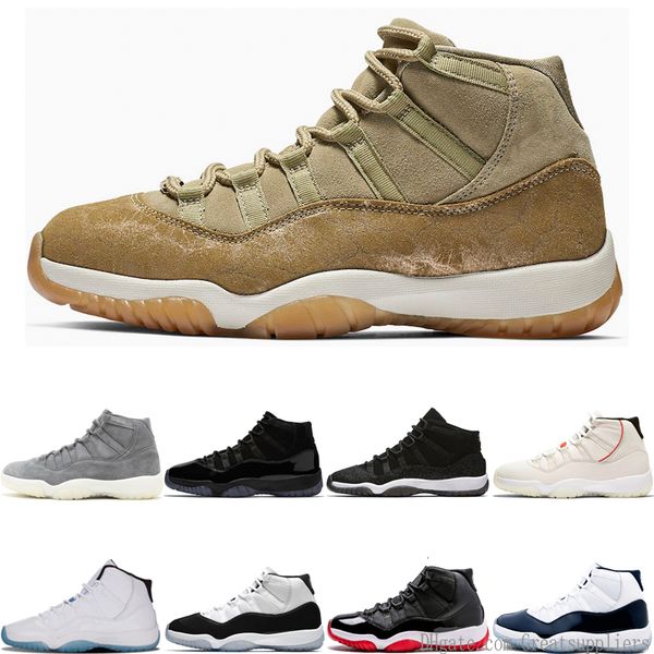 2019 новые 11s нейтральный оливковый змеиной concord 11 xi 11s мужчины баскетбол обувь light bone серый замша prom night мужские спортивные
2019 новые 11s нейтральный оливковый змеиной concord 11 xi 11s мужчины баскетбол обувь light bone серый замша prom night мужские спортивные