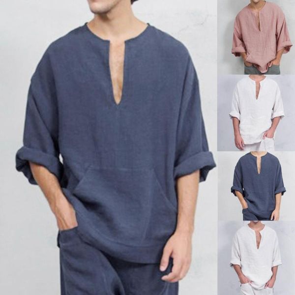 2019 новый мужской хлопок и лен национальный ветер ближний восток v-образный вырез труба рукава потерять с длинными рукавами футболки 4.10, Red
2019 новый мужской хлопок и лен национальный ветер ближний восток v-образный вырез труба рукава потерять с длинными рукавами футболки 4.10, Red