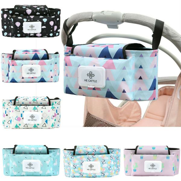 2020 diaper bags baby stroller storage bag baby pram organizer bag pushchair drink holder storage organiser