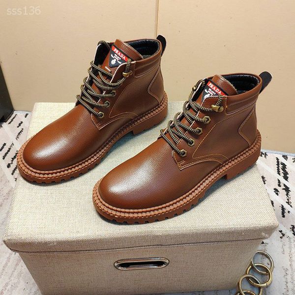 winter plus velvet warm cotton shoes personality increase men's shoe men's martin boots men's high-snow overalls leather shoe, Black
winter plus velvet warm cotton shoes personality increase men's shoe men's martin boots men's high-snow overalls leather shoe, Black