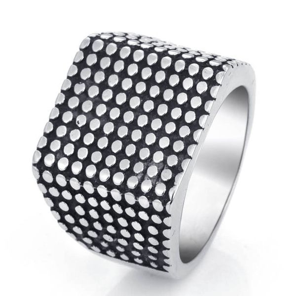 stainless steel intensive dotted stars ring retro men titanium steel rings punk accessories tkr1387, Silver
stainless steel intensive dotted stars ring retro men titanium steel rings punk accessories tkr1387, Silver
