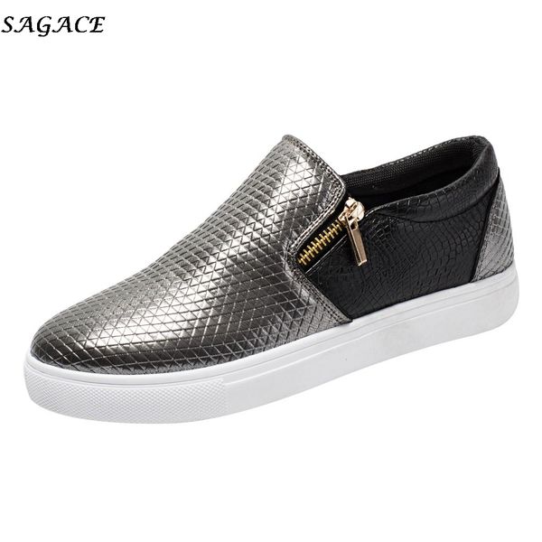 sagace casual women shoes 2019 new spring summer womens soft bottom casual sneakers flat slip on double zip trainers flat shoe30, Black
sagace casual women shoes 2019 new spring summer womens soft bottom casual sneakers flat slip on double zip trainers flat shoe30, Black