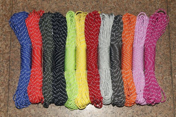 100ft reflective parachute 550 cord rope mil spec type iii 7 core strand paracord bracelet buckle outdoor camp 12 colors pick mo, Black;white
100ft reflective parachute 550 cord rope mil spec type iii 7 core strand paracord bracelet buckle outdoor camp 12 colors pick mo, Black;white