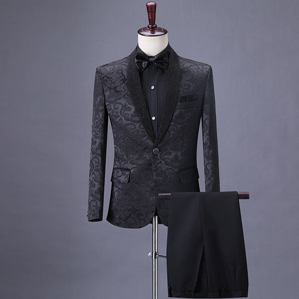 новое прибытие мужские костюмы black pattern groom tuxedos шаль блестящая отворотом groomsmen свадьба best man (куртка + штаны + tie) c742, White;black
новое прибытие мужские костюмы black pattern groom tuxedos шаль блестящая отворотом groomsmen свадьба best man (куртка + штаны + tie) c742, White;black