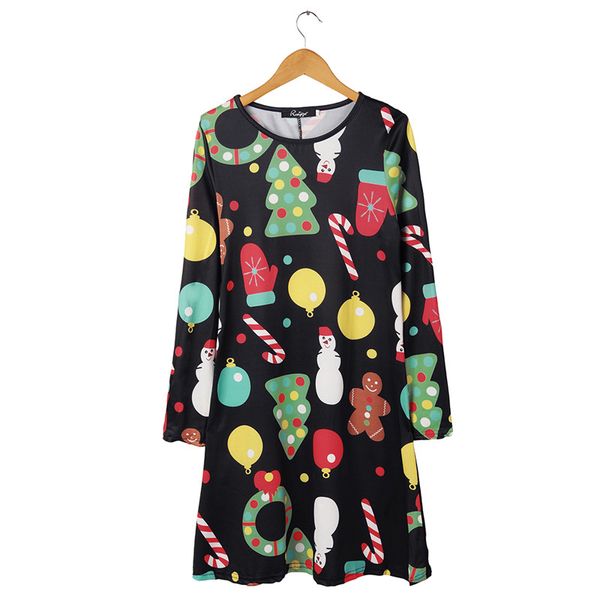 plus size casual christmas dress print long sleeve autumn winter party dress vintage women fashion vestidos, Black;gray
plus size casual christmas dress print long sleeve autumn winter party dress vintage women fashion vestidos, Black;gray