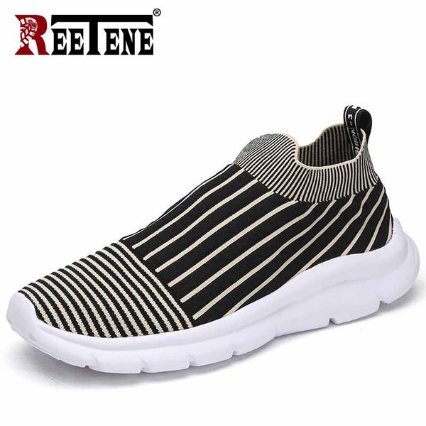 reetene fashion slip on men casual shoes summer walking men sneakers lightweight leisue sock shoes man loafers big size 39-48, Black
reetene fashion slip on men casual shoes summer walking men sneakers lightweight leisue sock shoes man loafers big size 39-48, Black